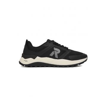 Pantofi barbati -  textil - confortabili - negru - Negru