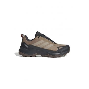 Pantofi Terrex Skychaser impermeabili pentru drumetii - Negru stins/Maro taupe deschis