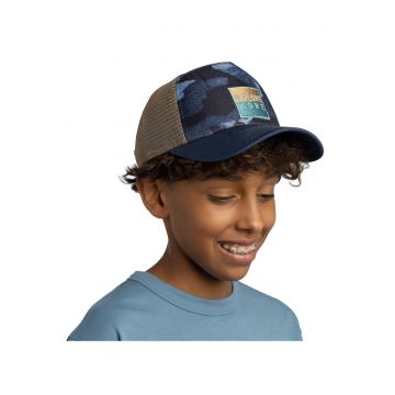 Sapca copii  TRUCKER SNIGS NIGHT BLUE - culoare albastru inchis - marime