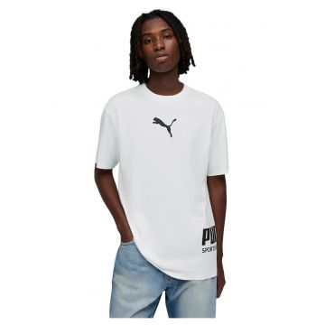 Tricou barbati  Sport Relaxed Graphic Tee - Alb