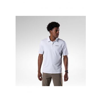 Tricou sport alb  LYCIAN POLO - Alb