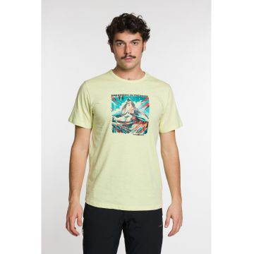 Tricou sport barbati  WARNICK - galben pal - Galben pal