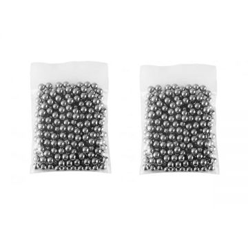 Bile metalice pentru prastie, 9 mm, 200 buc