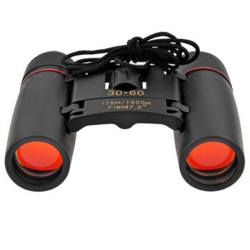 Binoclu profesional observare generala DEPOX , 30x60, negru