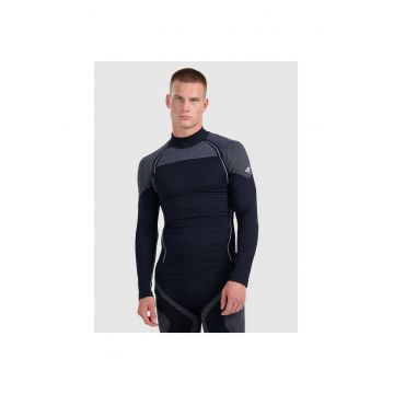 Bluza sport barbati -  lenjerie fara cusaturi - Negru