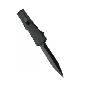 Briceag automat de vanatoare DEPOX , Futuristic Blade, PVC, 23 cm, negru