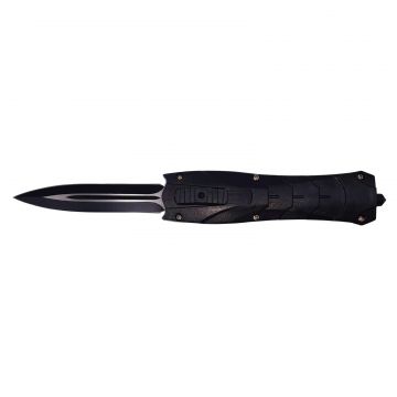 Briceag automat de vanatoare DEPOX , Futuristic Blade, PVC, 23 cm, negru