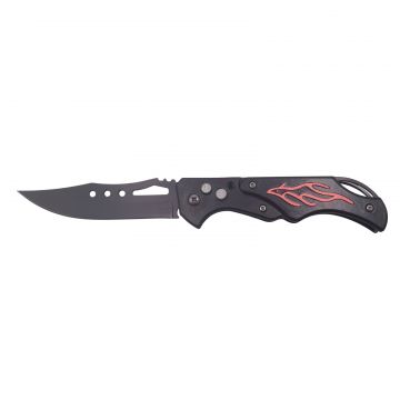 Briceag de vanatoare DEPOX , Fire Blade, otel inoxidabil, 21.5 cm, portocaliu