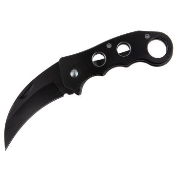 Briceag de vanatoare DEPOX , Liberty Claw, karambit extensibil, 14.5 cm, negru