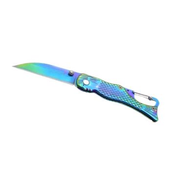 Briceag metalic, cu lama din otel inoxidabil si maner ergonomic, 15 cm
