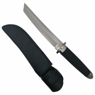 Cutit de vanatoare, DEPOX , otel inoxidabil, argintiu, 36 cm, toc inclus