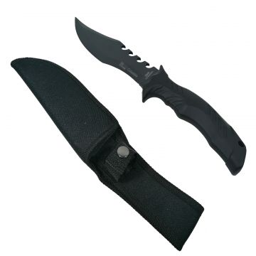 Cutit de vanatoare DEPOX , War Zone, 29 cm, negru
