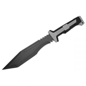 Cutit tactic de vanatoare, 39 cm, otel inoxidabil, teaca inclusa