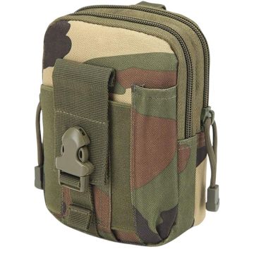 Husa tactica militara Depox, Trooper Reach, poliester, capacitate 1 l, 18 cm
