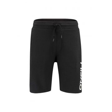 Pantaloni sport barbati  scurti - bumbac si poliester reciclat - cu buzunare laterale -