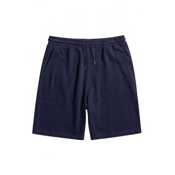 Pantaloni sport barbati -  scurti de trening - bleumarin -