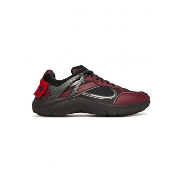 Pantofi sport barbati  Open Red - alergare - negru/rosu - textil