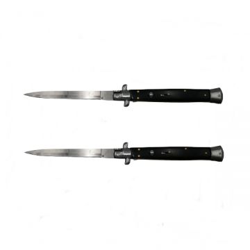 Set 2 Bricege automate, Italian Blade, Stiletto, otel inoxidabil, 33 cm, husa inclusa
