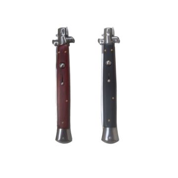 Set 2 cutite briceag Stiletto,DEPOX , 33 cm, Brown  Black