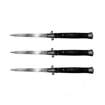 Set 3 Bricege automate, Italian Blade, Stiletto, otel inoxidabil, 33 cm, husa inclusa