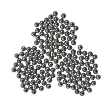 Set 300 bile metalice pentru airsoft si prastie 10 mm, argintiu