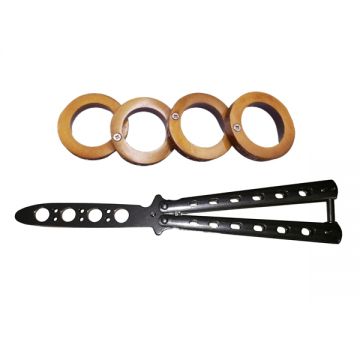 Set Briceag Fluture si Rozeta extensibila , DEPOX  , otel inoxidabil