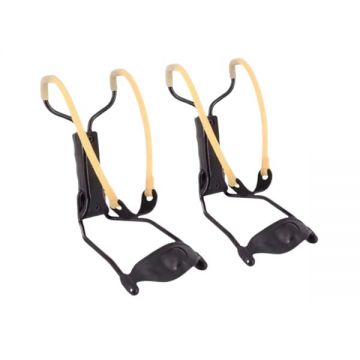 Set doua prastii metalice profesionale cu suport de incheietura, metal, maner antiderapant, 18 cm