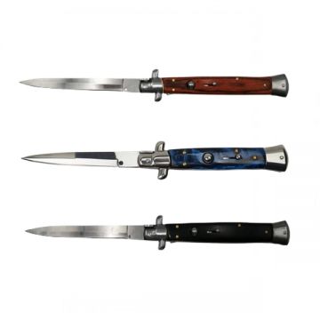 Set trei bricege automate, Stiletto, otel inoxidabil, 33 cm, husa inclusa