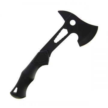 Topor multifunctional, DEPOX , negru, 30 cm, teaca inclusa