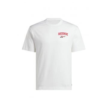 Tricou sport barbati 100218838 -  Bumbac - Alb -
