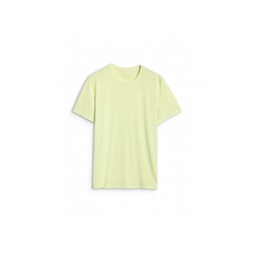 Tricou sport  uscare rapida - verde - material sintetic - pentru barbati