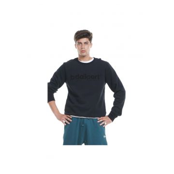 Bluza  barbati - imprimeu mare pe piept - croiala regulata - 100% bumbac
