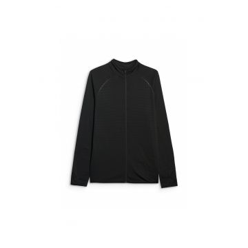 Bluza sport barbati  negru - uscare rapida - poliester