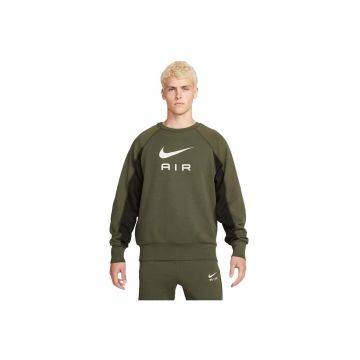 Bluza  Sportswear French Terry barbati - calduros - confortabil - kaki - bumbac