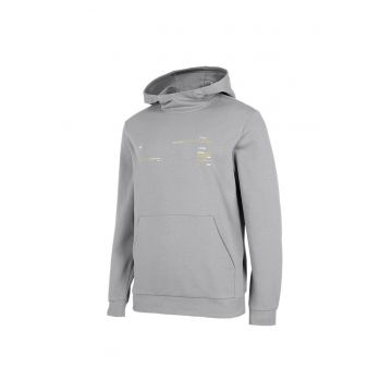 Hanorac sport barbati  croiala regulata - gluga integrata - bumbac/poliester - gri