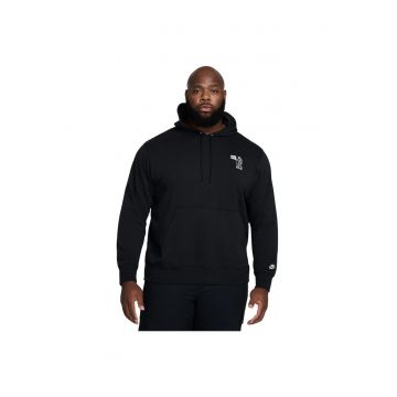 Hanorac sport barbati HQ8594 -  Bumbac/Poliester - Negru -