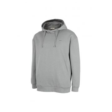 Hanorac sport barbati OTHAW22TSWSM096 -  Bumbac/Poliester - Gri deschis -