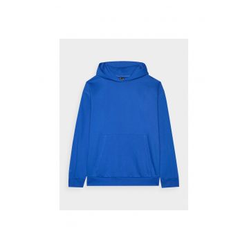 Hanorac sport pentru barbati  bumbac - oversize - albastru