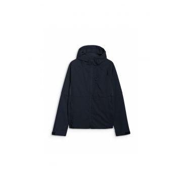 Jacheta softshell barbati  poliester - NeoDry 10000 - gluga reglabila - neagra - Drytex