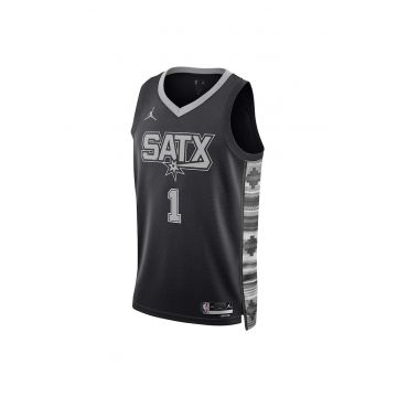 Maiou sport barbati  San Antonio Spurs - Dri-FIT - negru - poliester -