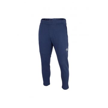 Pantaloni de trening pentru barbati -  H4Z22-SPMD013 - bumbac/poliester - bleumarin