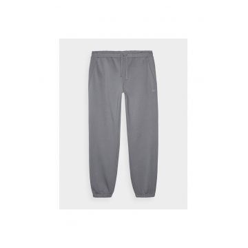Pantaloni Jogger Casual Barbati  Gri - Bumbac & Poliester - Termici - Sportstyle - Marimi S-XXL
