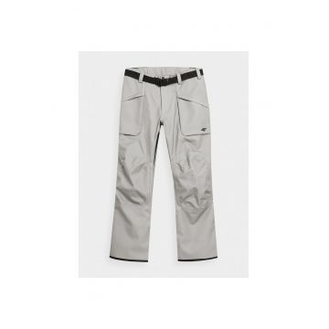 Pantaloni pentru ski barbati -  302875320 - Poliester - Gri