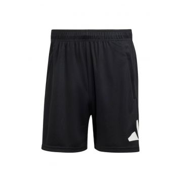 Pantaloni scurti barbati -  Train Essentials - tehnologie Aeroready - negru - poliester reciclat