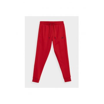 Pantaloni sport barbati -  302882106 - Bumbac - Rosu