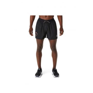 Pantaloni sport barbati  Fujitrail - poliester - pentru alergare - negru