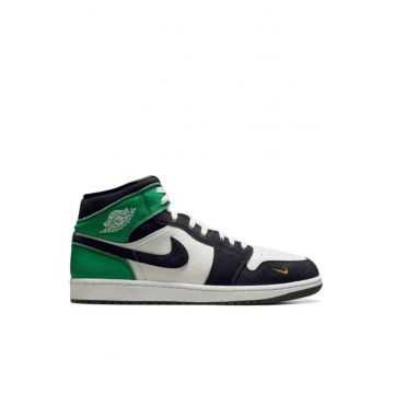 Pantofi sport barbati AIR JORDAN 1 MID SE V3 -  Piele naturala - Negru -