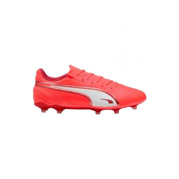 Pantofi sport barbati -  sintetic - alb/rosu -