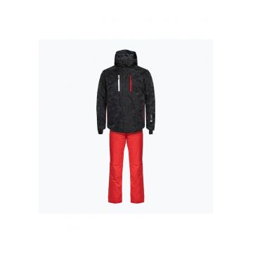 Set schi pentru barbati -  Poliester - Rosu/Negru