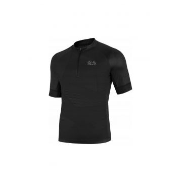 Tricou ciclism barbati -  Poliester - Negru